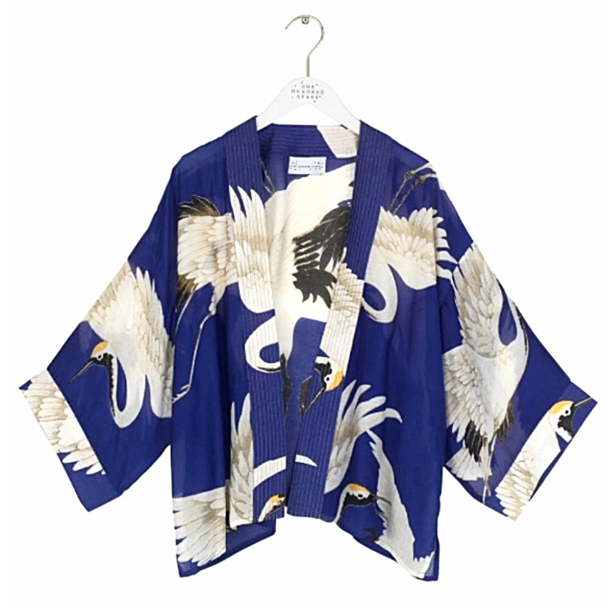 Stork Royal Blue Kimono