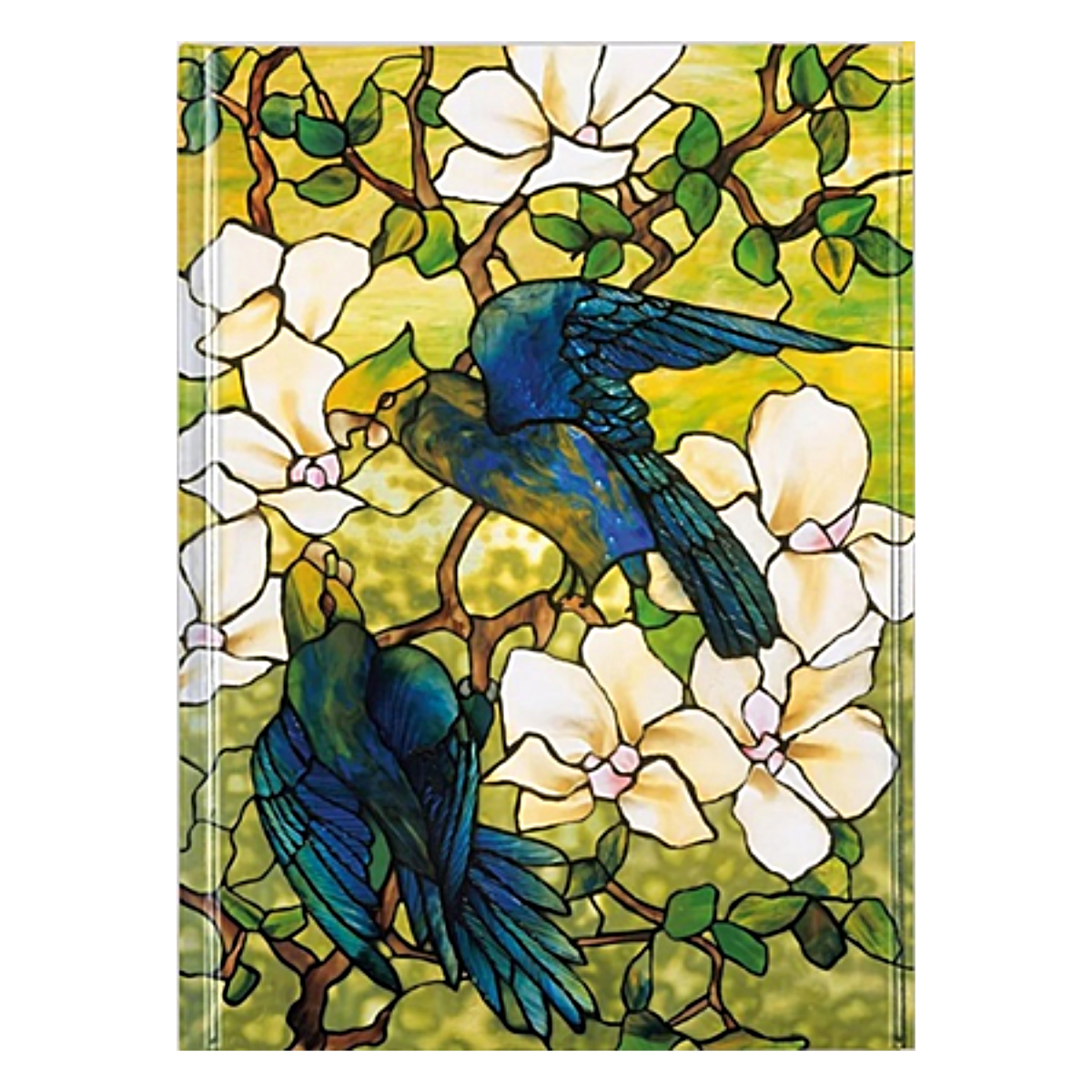 Louis Comfort Tiffany: Hibiscus and Parrots Notebook