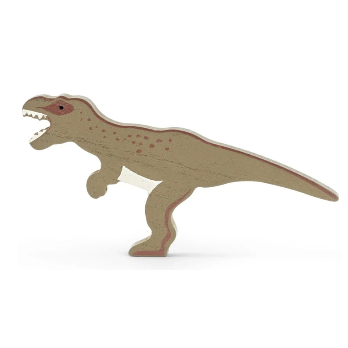T. rex Wooden Model