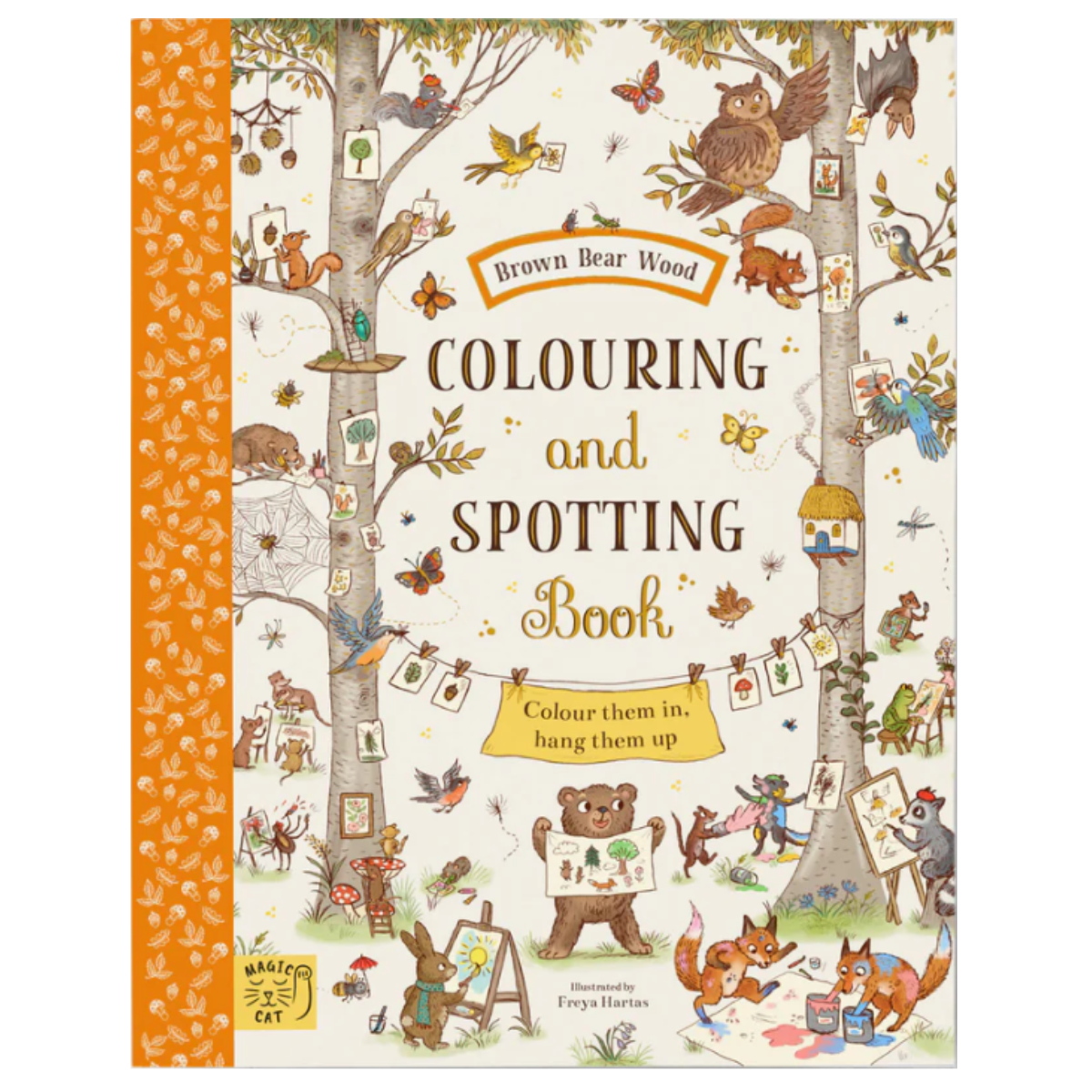 Brown Bear Wood: Colouring And Spotting Book