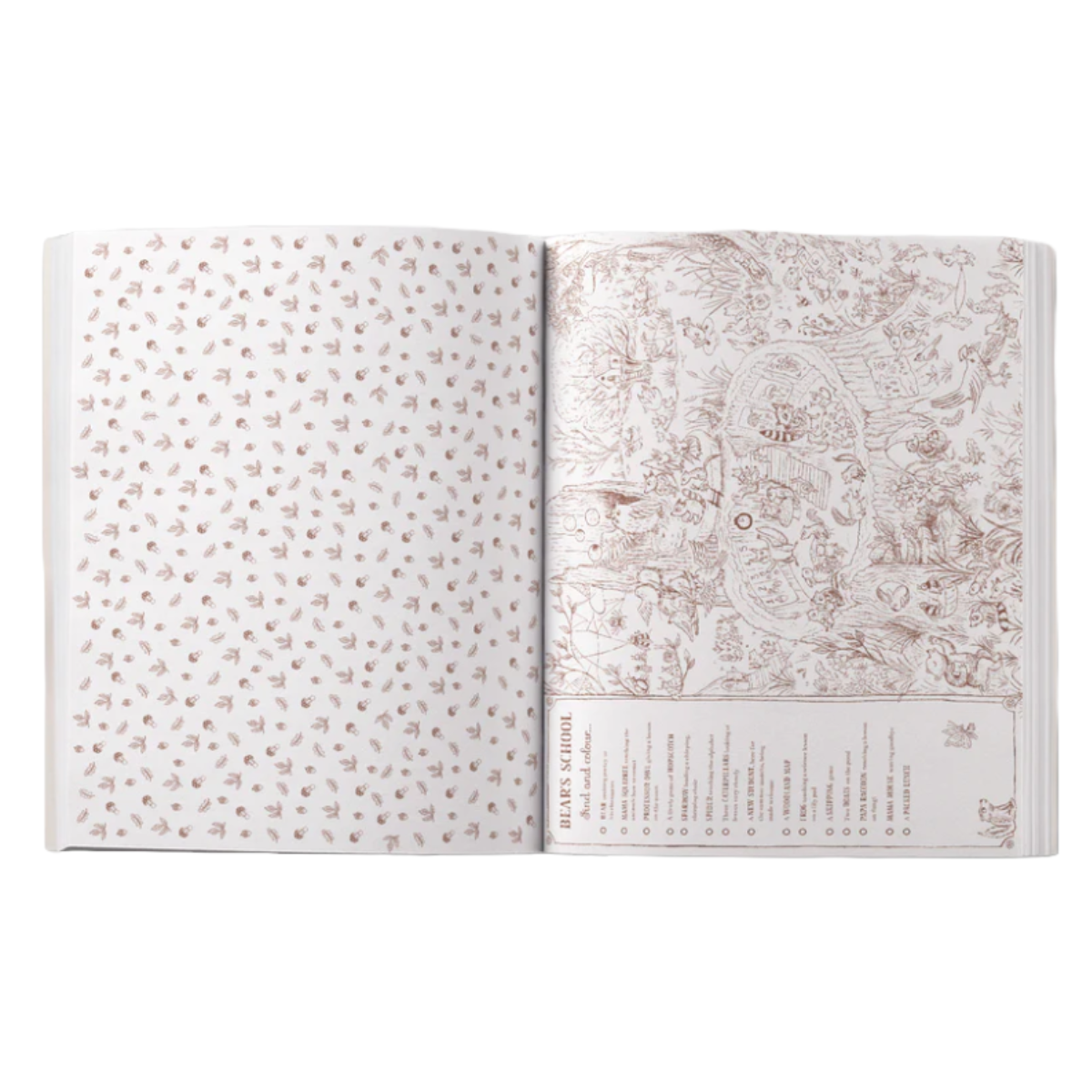 Brown Bear Wood: Colouring And Spotting Book