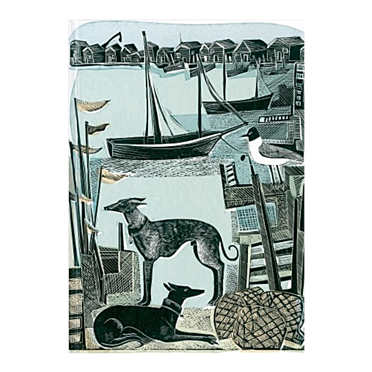 Angela Harding: Harbour Whippets Notebook