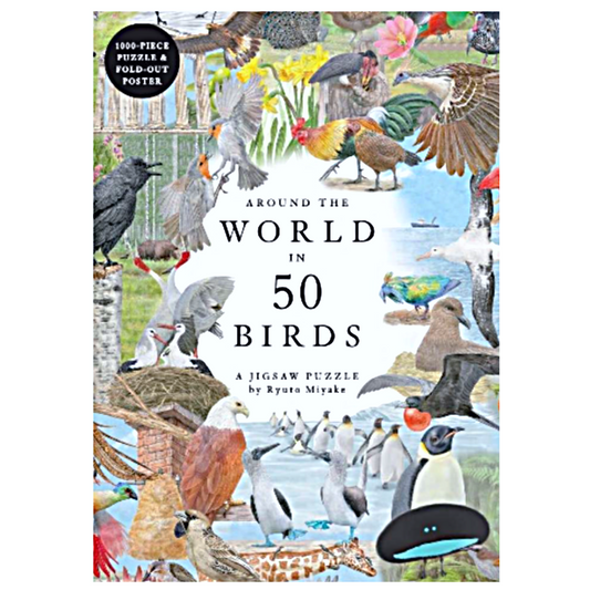 Around the World in 50 Birds Puzzle
