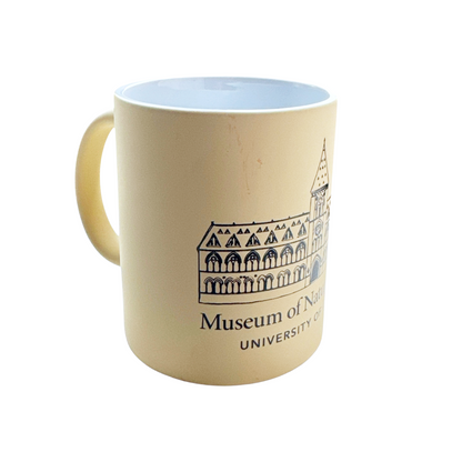 Museum of Natural History Mug - Building Cream