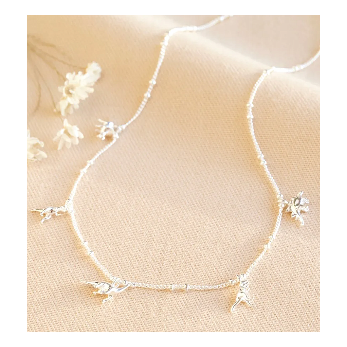 Dinosaur Charm Necklace