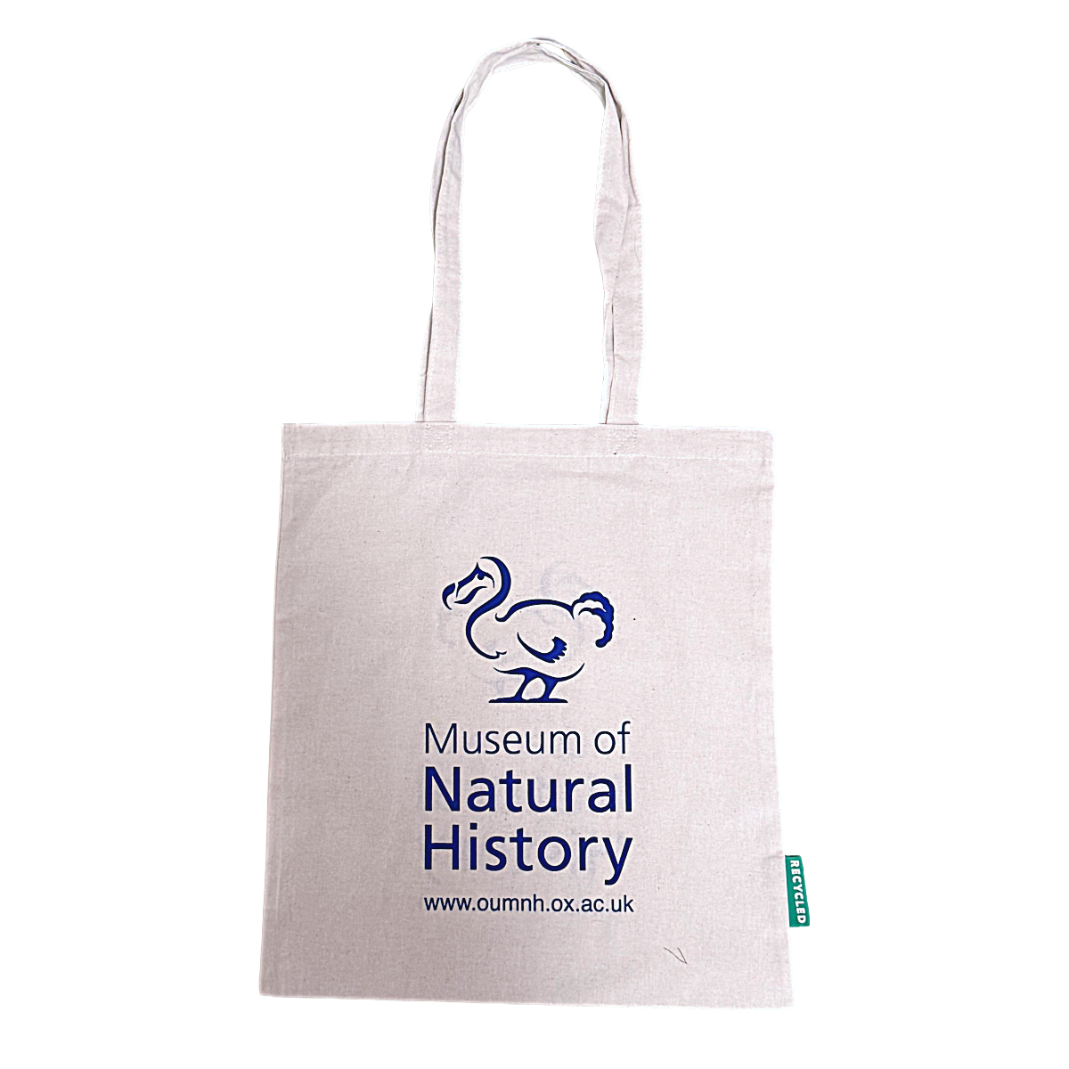 Natural Recycled Cotton tote Bag – Dodo Museum