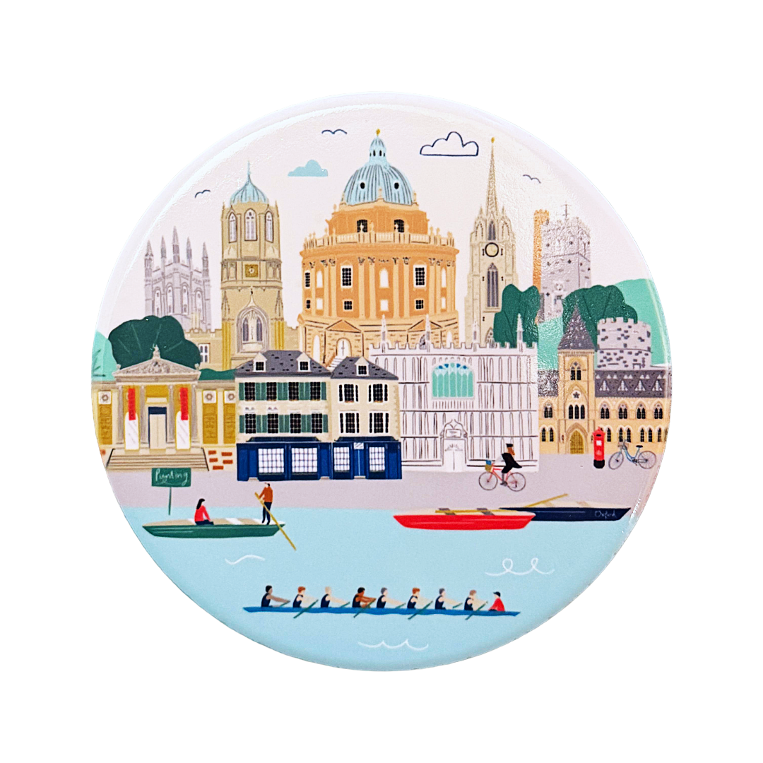 Oxford Skyline Ceramic Coaster