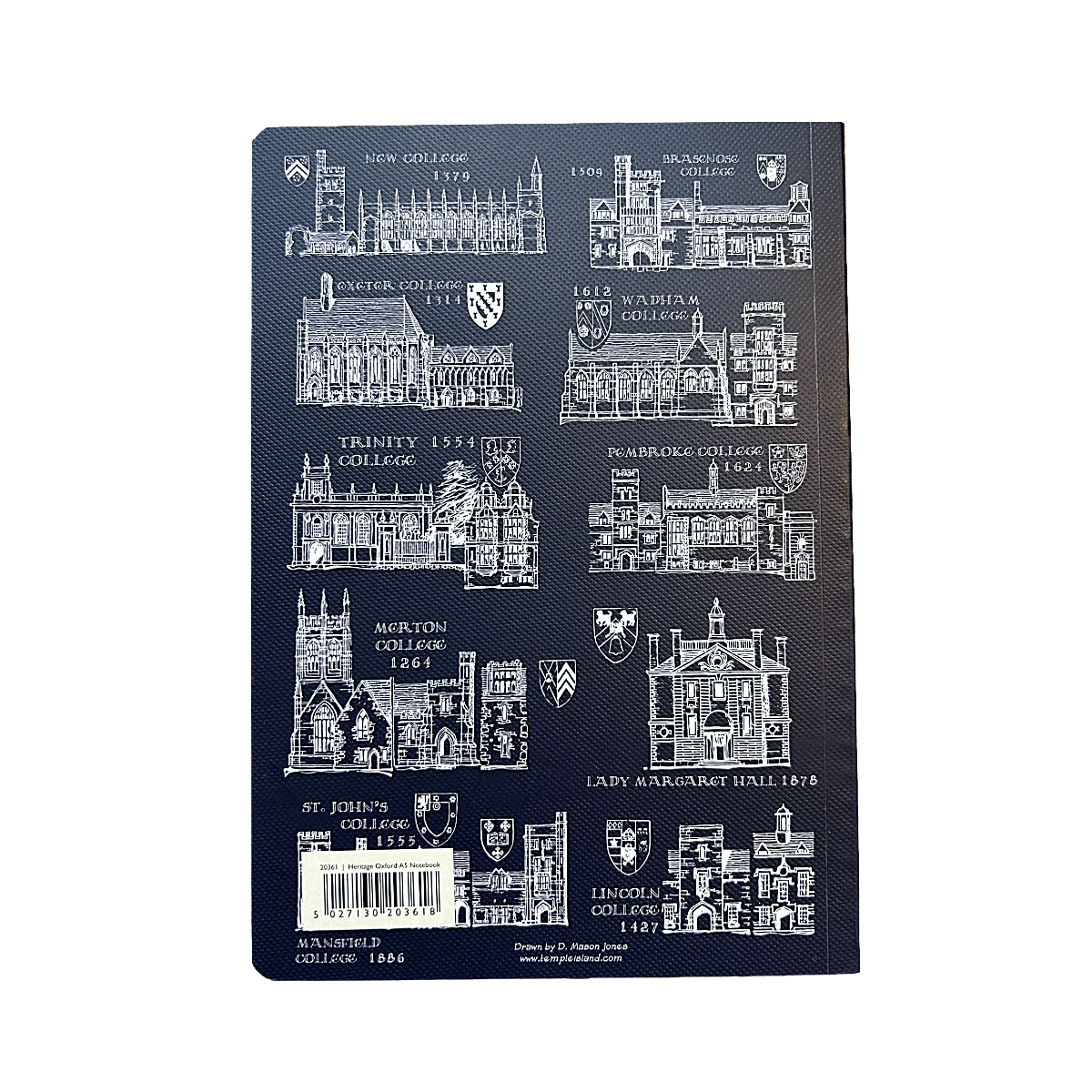 Notebook A5 Oxford Heritage